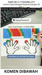 快速练习用10个手指在键盘上打字 Latihan Cepat Mengetik Keyboard dengan 10 jari🤔 #gamingtipsandtricks #laptoprepair #PanduanPemilihanLaptop #PCGamingTerbaik #TeraTechKK #computerrepair #laptop #CustomGamingPC #KerosakanLaptop #Laptop #teratechkk #Komputer #KatalaluanWindows #DuitOnline #pc #gamingtipsadviced #PrestasiMaksimum #OptimalkanPengalamanKomputerAnda #GamingSetupMurah #Windows10 #gamingtips #UpdateDriversSekarang #SkrinLaptopRosak #Teknologi #MotherboardLaptop #PrivasiMaksimum #KomputerCepat #FolderRa