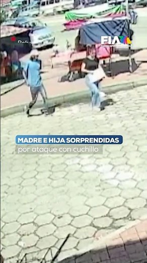 ATAQUE ESCALOFRIANTE | Pequeña es agredida con arma blanca mientras esperaba transporte público