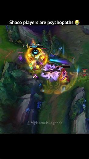 😭This is why Shaco is perma-banned in high elo #leagueoflegends