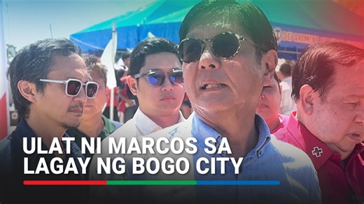Returning to quake-stricken Bogo City in Cebu on Friday (October 17), President Ferdinand Marcos, Jr. shared the progress of rebuilding and providing temporary shelter for families who were affected by the disaster. — Video from Harlene Delgado, ABS-CBN News | ABS-CBN News