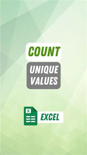 How to Count Unique Values in Excel