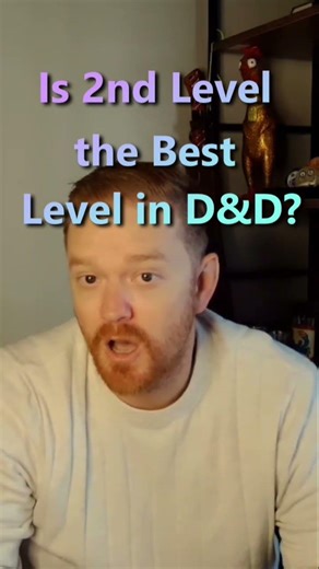 Is 2nd level the most useful level in #dnd #dungeonsanddragons #gamedesign