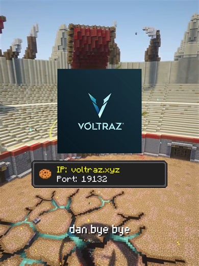 🧭 Server dengan senjata legend keren! ini di server Voltraz @voltrazmc IP: voltraz.xyz #calmionix #voltrazmc #senjatalegendaris #serverminecraft #minecraftserver