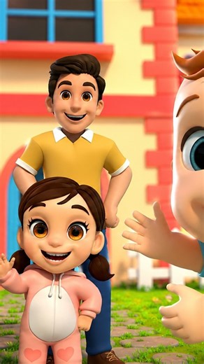 Singing and Playtime with LuLu & Family! Kids Song #shorts