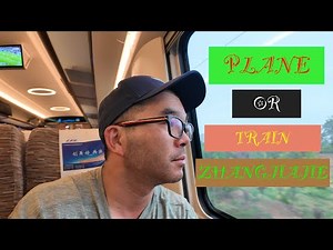 Riding CHina's fastest bullet train Guangzhou - Zhangjiajie; Avatar Mountain! 🇨🇳