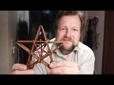 Weidestern flechten - weaving a willowstar