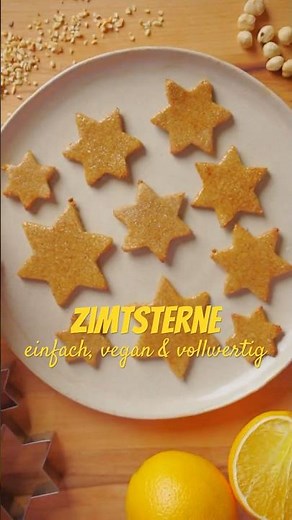 The best cinnamon stars – vegan, wholesome & without refined sugar