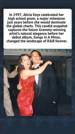 Alicia Keys: A Pre-Fame Prom Night (1997) ✨