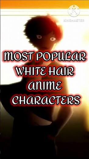 Iconic White Hair Anime Characters: The Ultimate Ranking! #anime #jujutsukaisen #gojo #naruto #edit