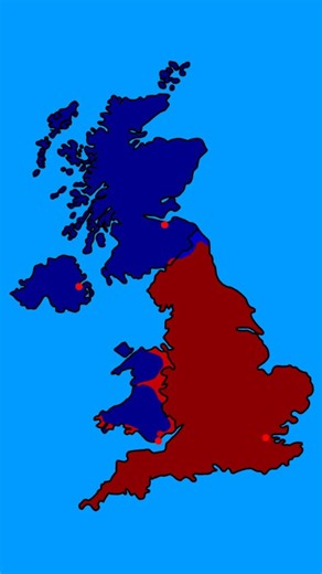 (1st animation!) England vs Scotland, Wales and Northern Ireland Animation | HCM | 48/50 subscribers