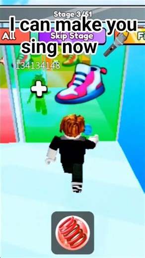 I Can Make You Sing Now 😱🎤 #roblox #shorts