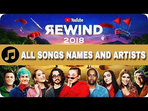 Song list Youtube rewind 2018 | Youtube rewind 2018 Songs (names and artists)