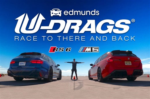 2025 BMW M5 Touring vs. Audi RS 6 Avant: Edmunds U-Drags Race