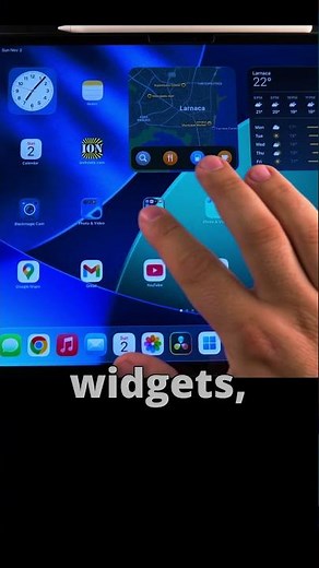iPad How to Add Widget to Home Screen Part 1