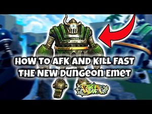 How To AFK And BEAT Fast The New Dungeon Emet In A One Piece Game