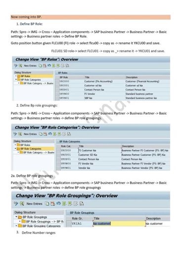 BP configuration in sap s4hana