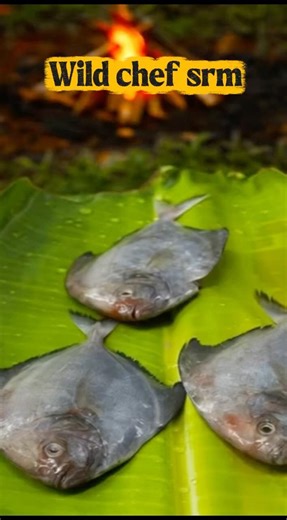 🐟Village Style Fish Cooking on Banana Leaf | Traditional Outdoor Cooking #outdoorcooking