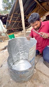 27K views · 172 reactions | Computer brain of a poor village man,luxurious chair made from an empty drum #artwork #trending #viralvideo | Mr Rajasthan | Facebook