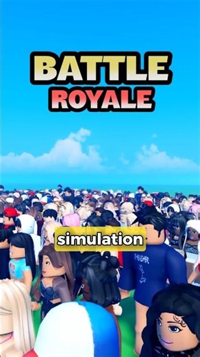 I turned comments into a battle royale💪#roblox #robloxshorts #robloxmemes #robloxstudio