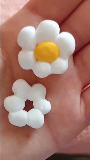 Making a Cute Flower with Playdough🌸 Easy Clay Art#easy #idea #slime
