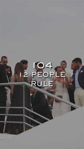 Cornelius Kistler on Instagram: "YACHTING PLAYBOOK - PART 104 Yachts are limited to 12 guests - no matter the size. It’s not a suggestion. It’s the law. Most captains won’t even leave the dock if you exceed it. If they get caught, they risk their license, and the yacht can be detained. In many countries, passenger lists are submitted before departure. Ports, coast guards, and maritime police already know the numbers. #YachtingPlaybook #YachtRules #YachtingEducation"