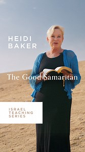 "Love like Jesus." In this first episode of Discovering Jesus in the Land of His Birth, Heidi Baker teaches about The Good Samaritan on the road from Jerusalem to Samaria, where the story takes place. Full episode: youtube.com/watch?v=NPp2ixaZVYc | Heidi Baker