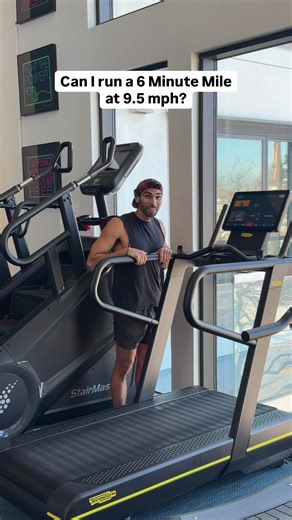 Can I Run a Mile at 9.5 mph??? #treadmill #speed | treadmill