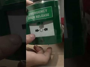 How to reset an rgl emergency door release