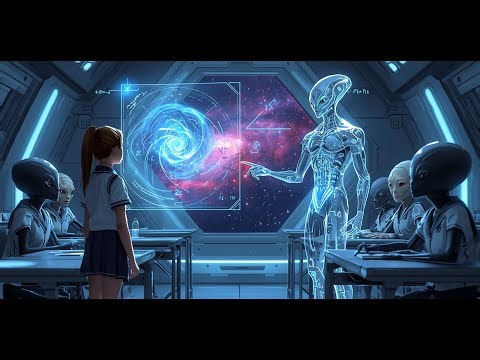 Alien Teacher Summons Human to the Blackboard to Embarrass her, but learns of a unique intelligence