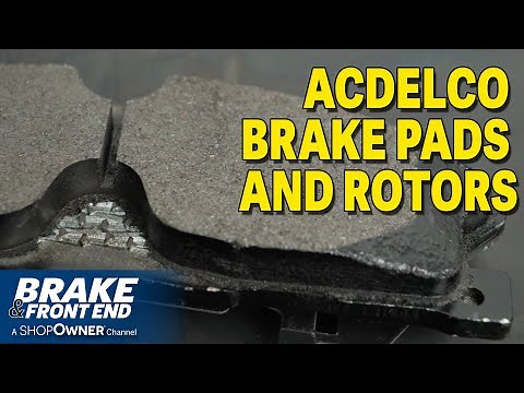 ACDelco Brake Pads And Rotors