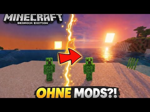 So schön ist Minecraft Bedrock wirklich🔥(ohne Mods)