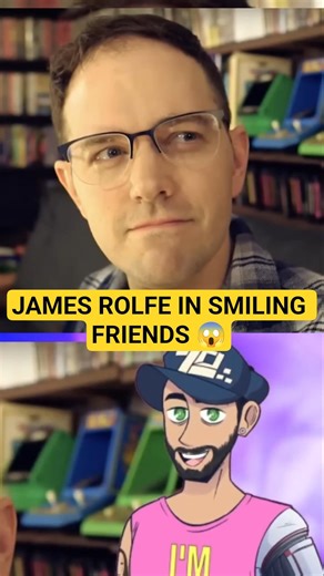 Smiling Friends The James Rolfe Devil Hoax 😕 #smilingfriends #adultswim