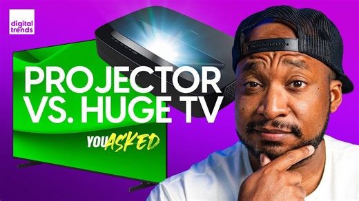 Projector vs huge TV and key specs to know when purchasing