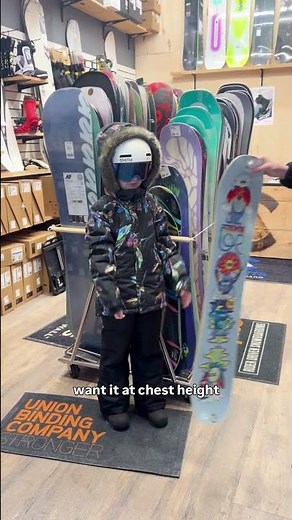 Fitting Child For Snowboard