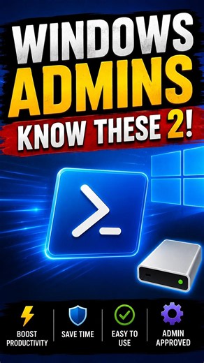 PowerShell Commands Every Windows Admin Should Know #powershell #windowsadmin