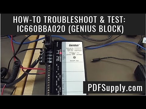 How-To Troubleshoot & Test: IC660BBA020 Genius Block GE Fanuc PLC