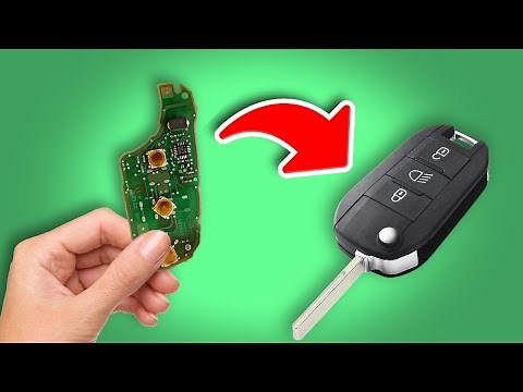 How to Replace Key Shell for Peugeot / Citroen / Opel Flip Car Keys.