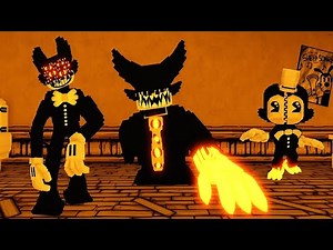 THE LAST INK DROPLETS - BENDY RP *How to get ALL Badges and Morphs* Roblox