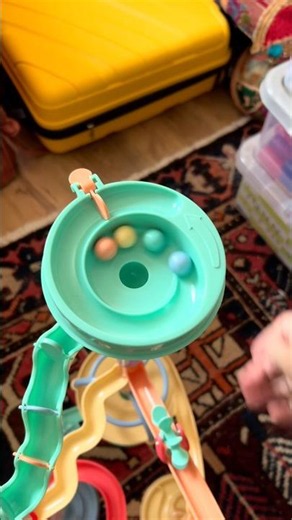 Quick Marble Race with Solid Plastic Marbles