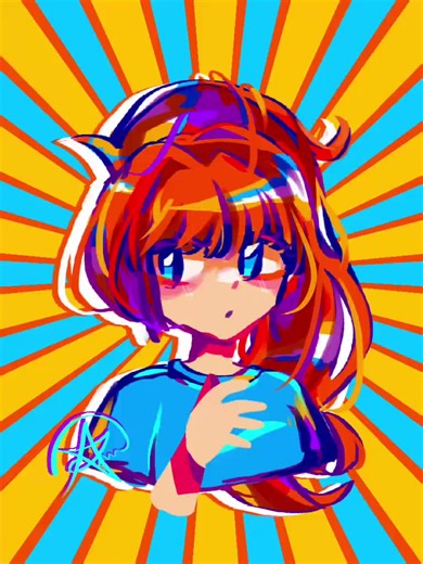 Pop Portrait #awesome #pop #groovy #girl #chibi #digitalart #drawing #ibispaintx #art #fyp #foryoupage #fypシ #fyppp #xybca #xyzbcafypシ #xybcza #xybcafyp #sketchybi #sketchchibi #sketchibi #cute