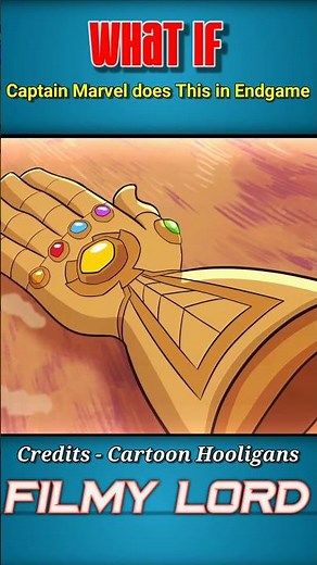 What If: Captain Marvel Does This In Avengers Endgame 🔥 #shorts