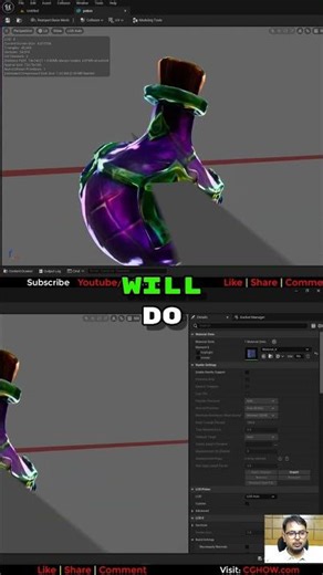 Creating a Cool Material for Your Magical Potion #shorts