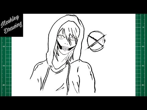 How to Draw Jeff The Killer Step by Step