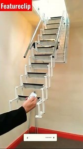 Automatic Stairs | Fully Remote Control | Hidden Staircase
