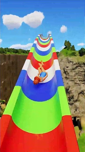 This Slide Has A Vertical Free Fall 😱⬇️ (Planet Coaster 2)