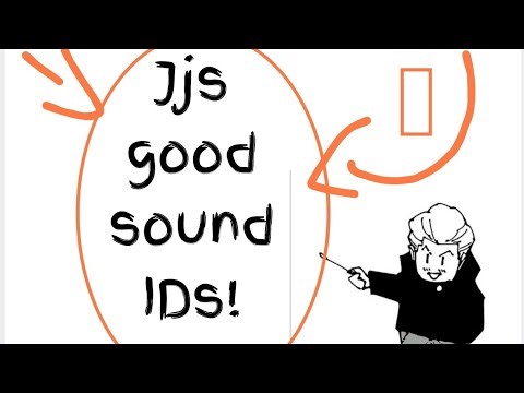 Google doc of Sound ids, for jjs skill builder(check description)