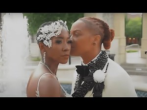 Lesbian Wedding | Two beautiful brides: Gloria & Brittney #lesbianwedding #lesbian #wedding