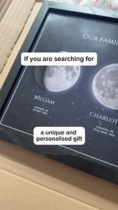 When was the last time you surprised your family member? ❤️ On our website, you can calculate the exact moon phase for any date and location to see what the moon's phase looked like on that night. Add your personal message, design it however you wish and surprise your family with the perfect gift for an anniversary, a birthday, or any moment worth cherishing forever. 🇬🇧 Made in the UK 📦 Free and fast delivery on all orders 🎁 Printed on high-quality materials that will last a lifetime Shop no