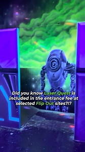 Double the fun, same great price!  Enjoy the Flip Out arena and Laser Quest for the same entrance fee! 露‍♂️ https://www.flipout.co.uk | Flip Out Glasgow | Facebook