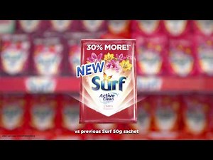 New and Improved Surf Powder with Active Clean